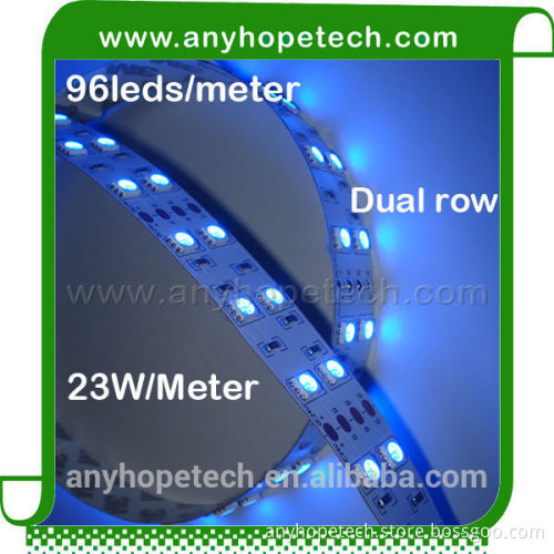 Housing decoration color changeable RGB 96ledm smd 5050 led flexible strip light